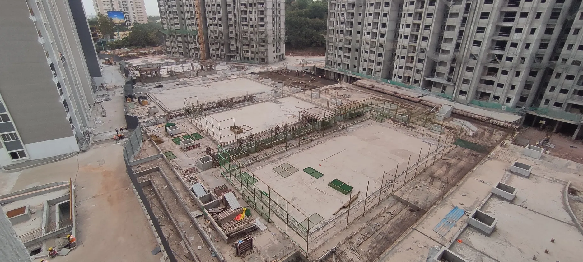 Non Tower Area | External Development works in progress.