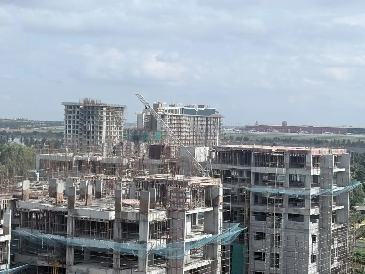 Tower C & D- 7th floor Slab Completion