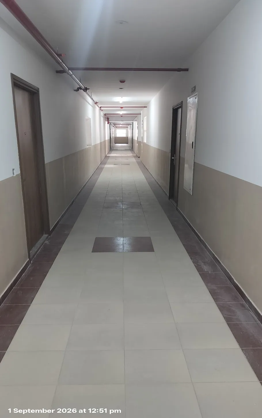 Corridor Painting work in progress