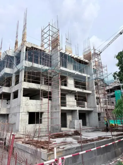 Tower C - Milestone Release - "On Casting of 4th Floor Slab" - Status as on 29th