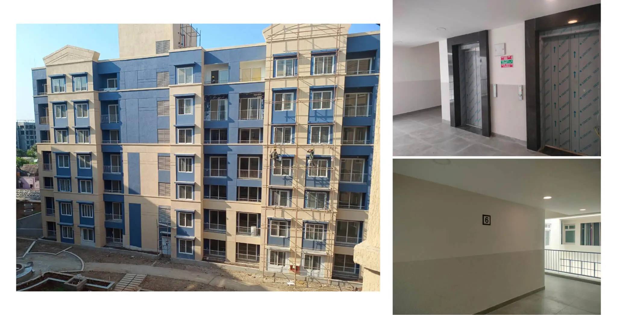 Brigade Xanadu Destino Block T: Internal finishing activities. Flat QA in progress (116/122 certified)