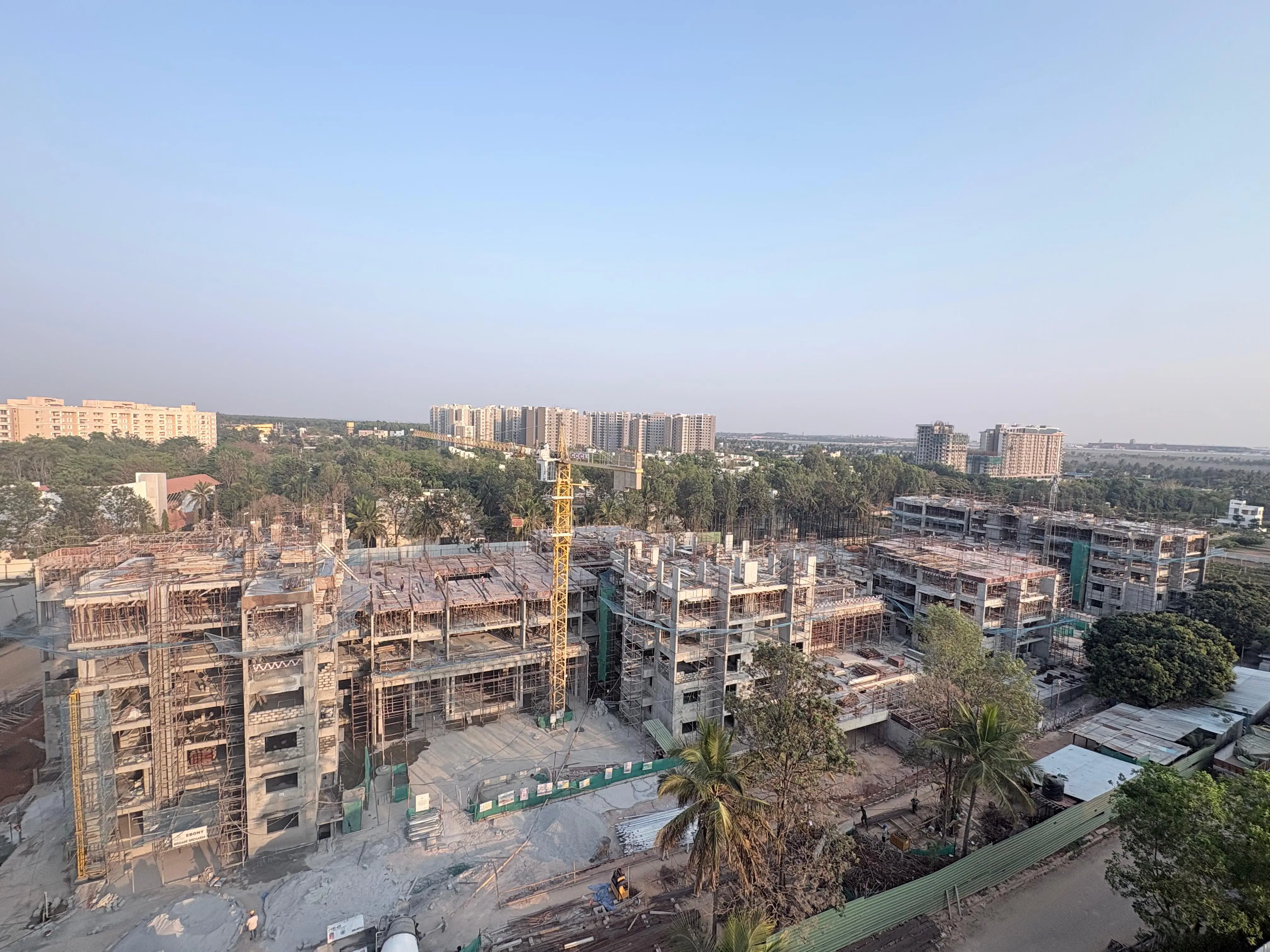 Tower B - Milestone Release -" On Casting of 4th Floor Slab" - Status as on 01st