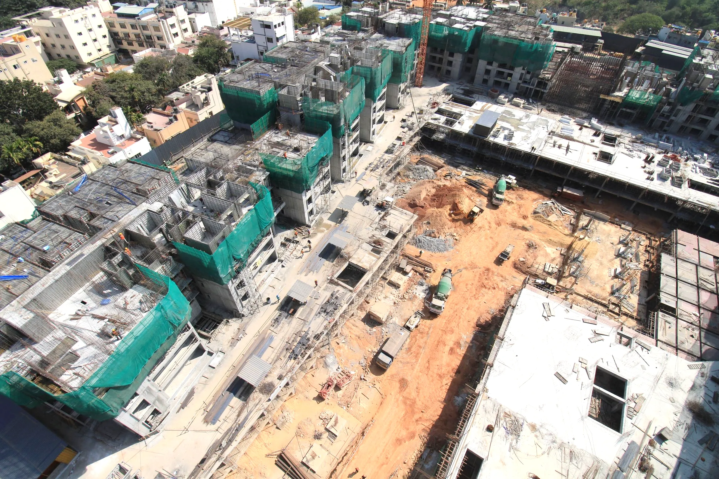 Tower-F Fifth floor slab Completed