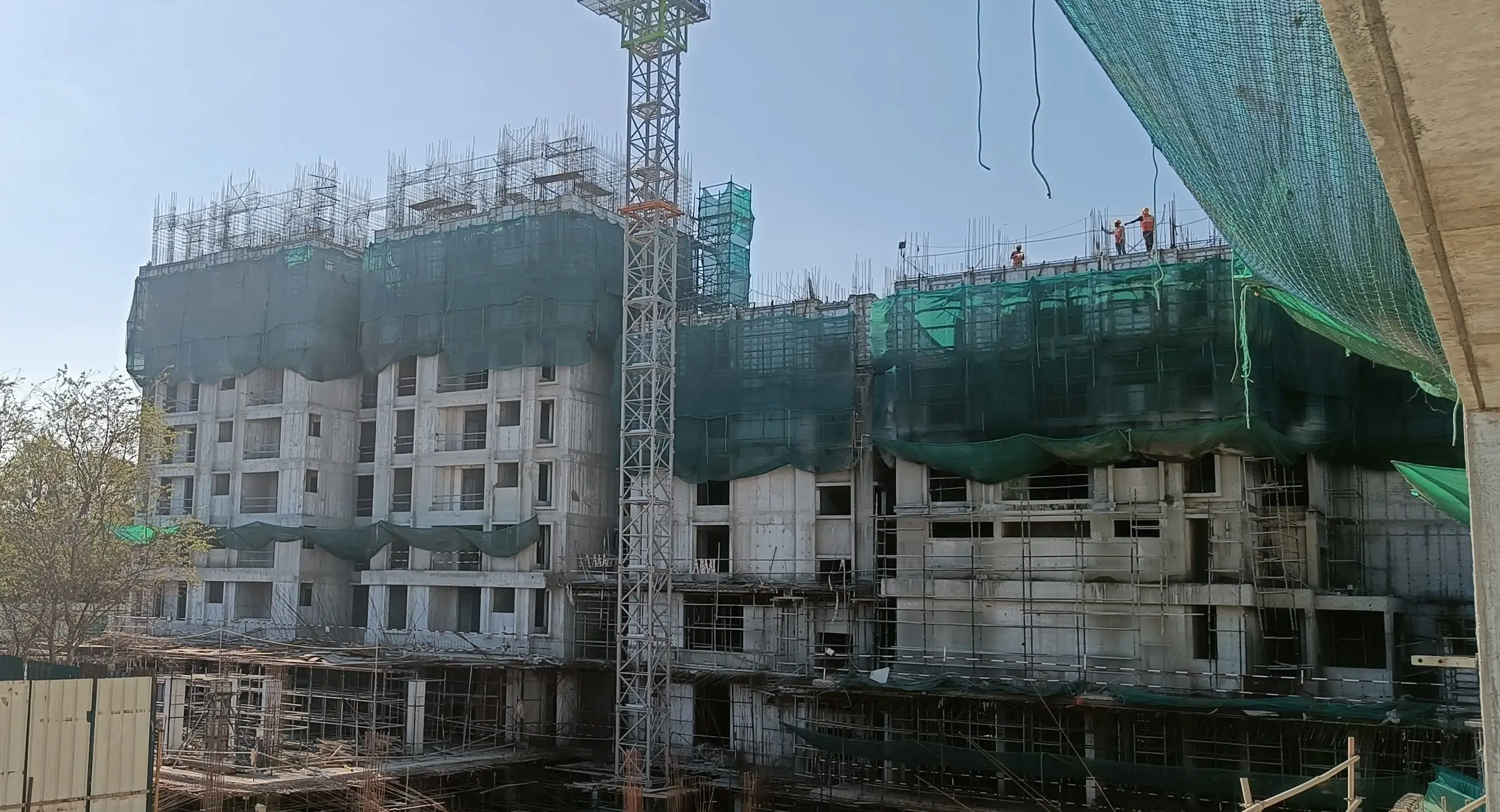 Tower B - Milestone Release -"On casting of Fifth Floor Slab" - Status as on 07th
