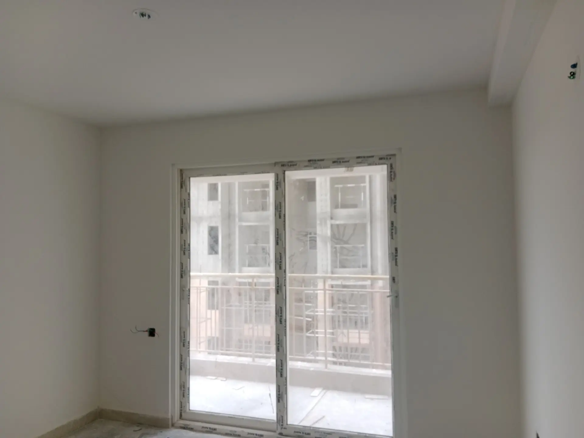 Finishing works in progress