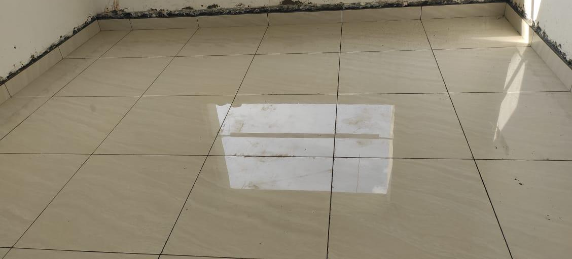 Flooring work is in Progress