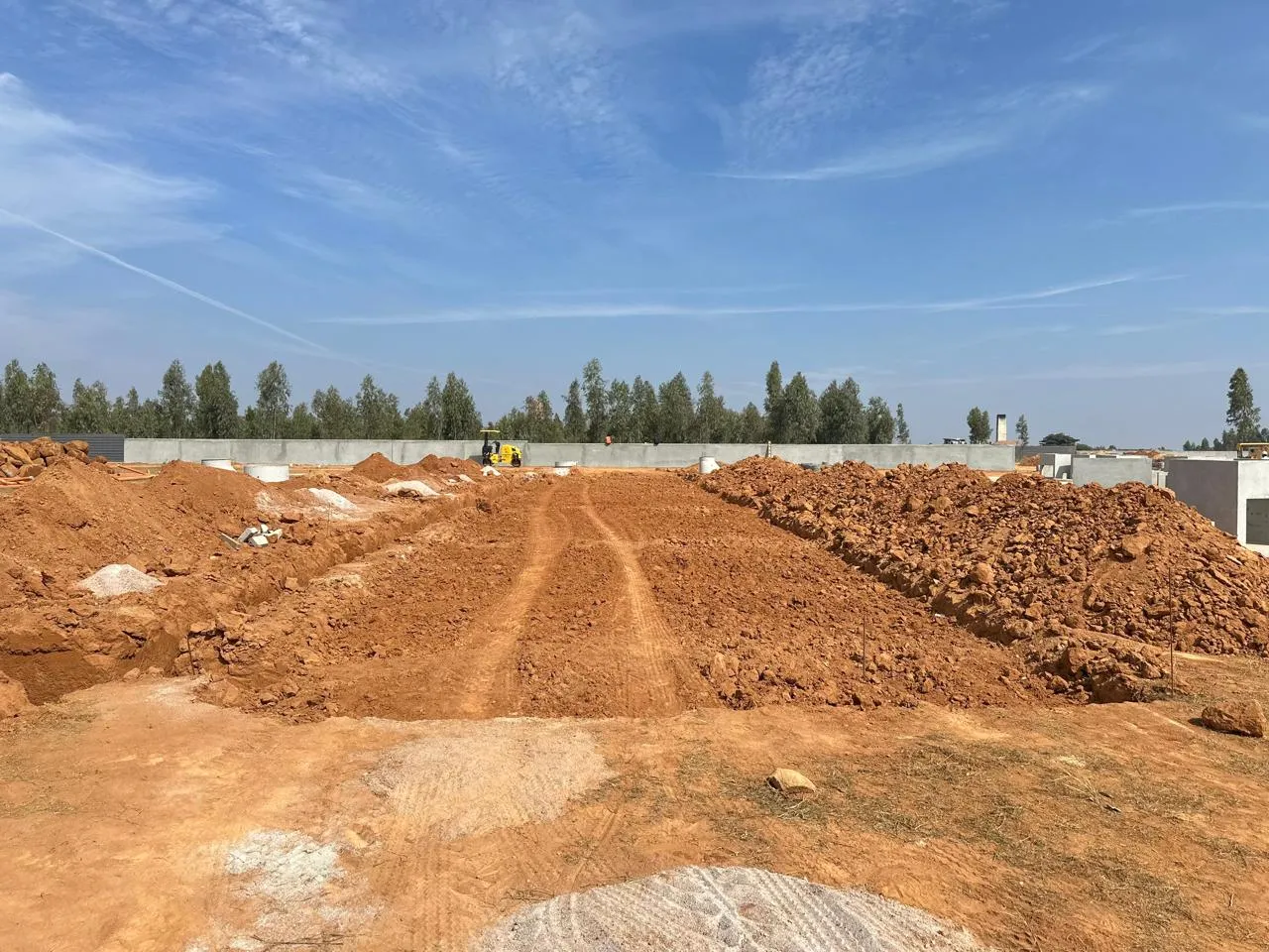 Cross roads formation work in progress