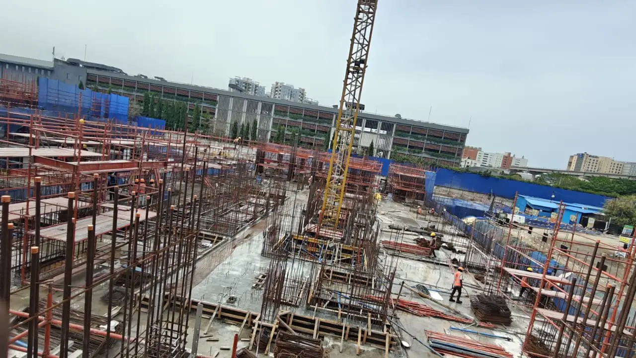 Tower C(3) - Milestone Release -"On Casting of Ground floor slab" - Status as on 14th