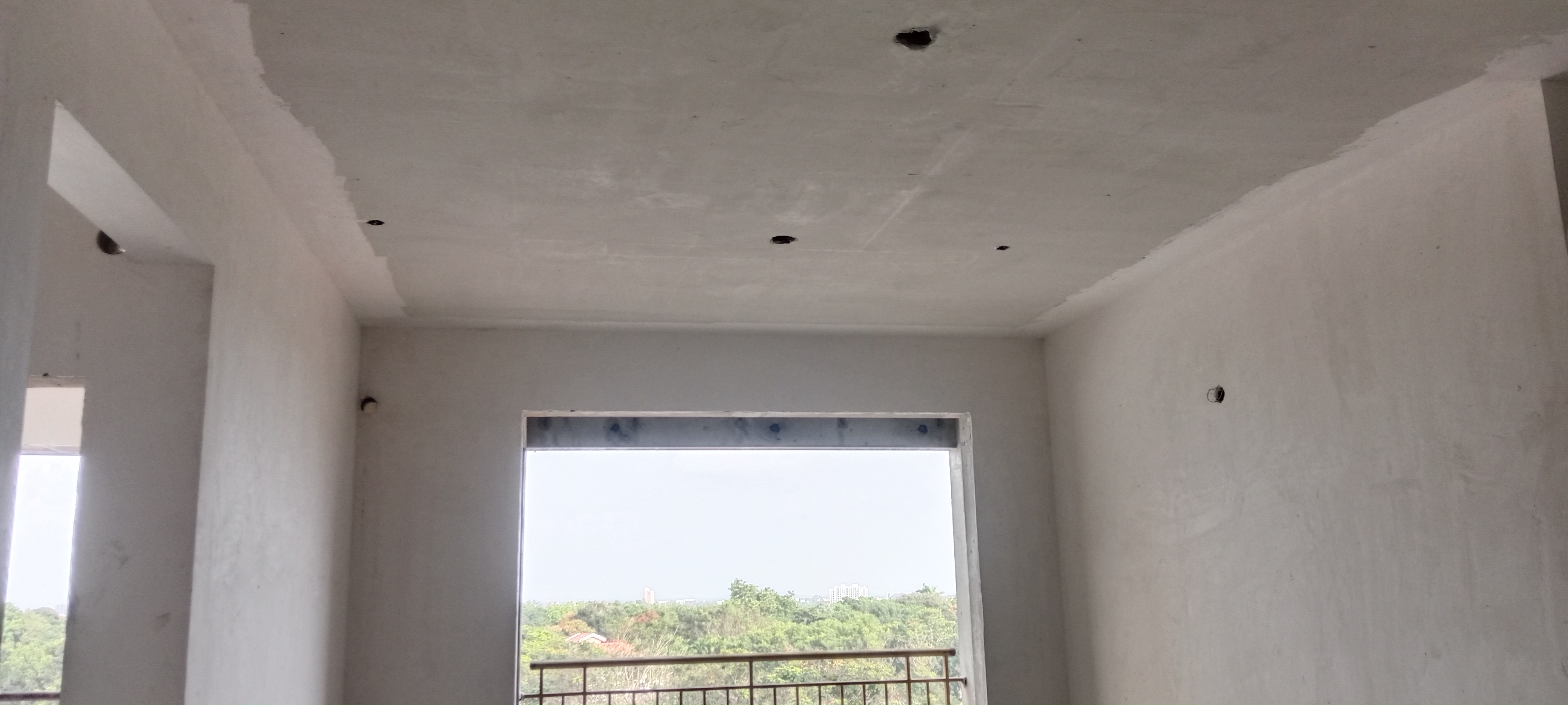 Finishing works in progress