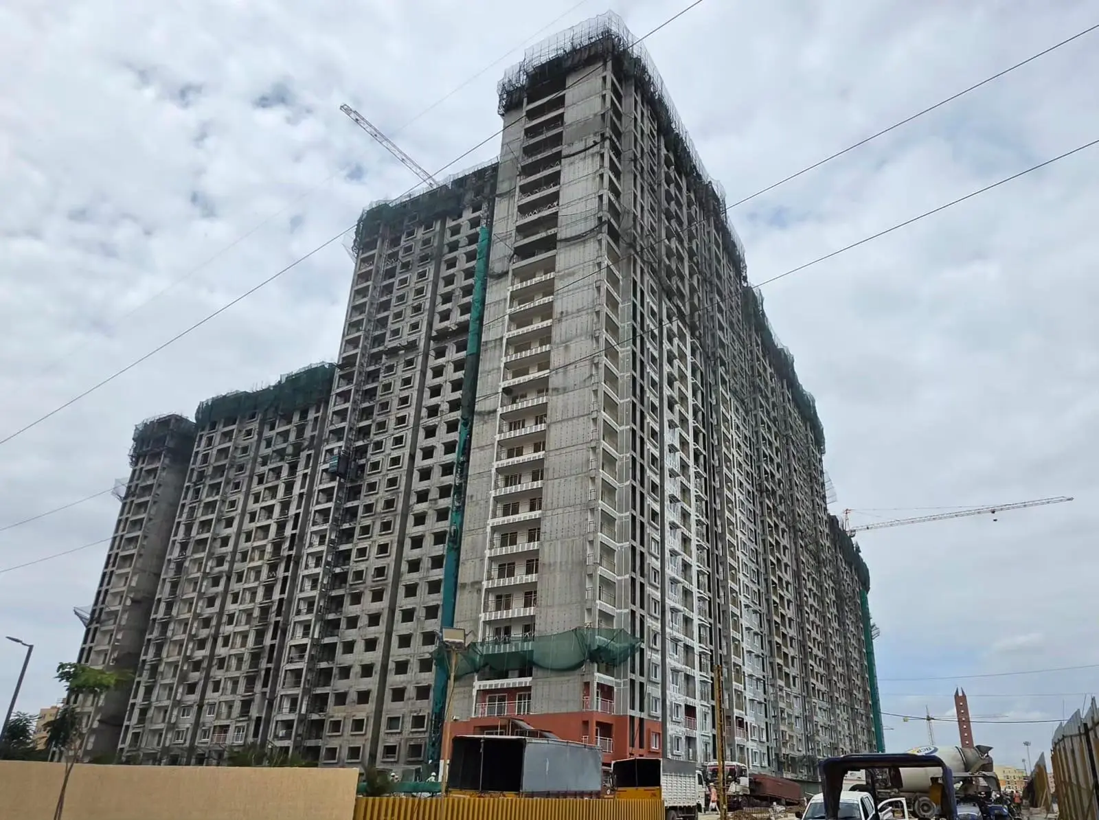 Brigade Valencia Brillio - Part A : Milestone Release - "On Casting of twenty Fifth Floor Slab" - Status as on 27th