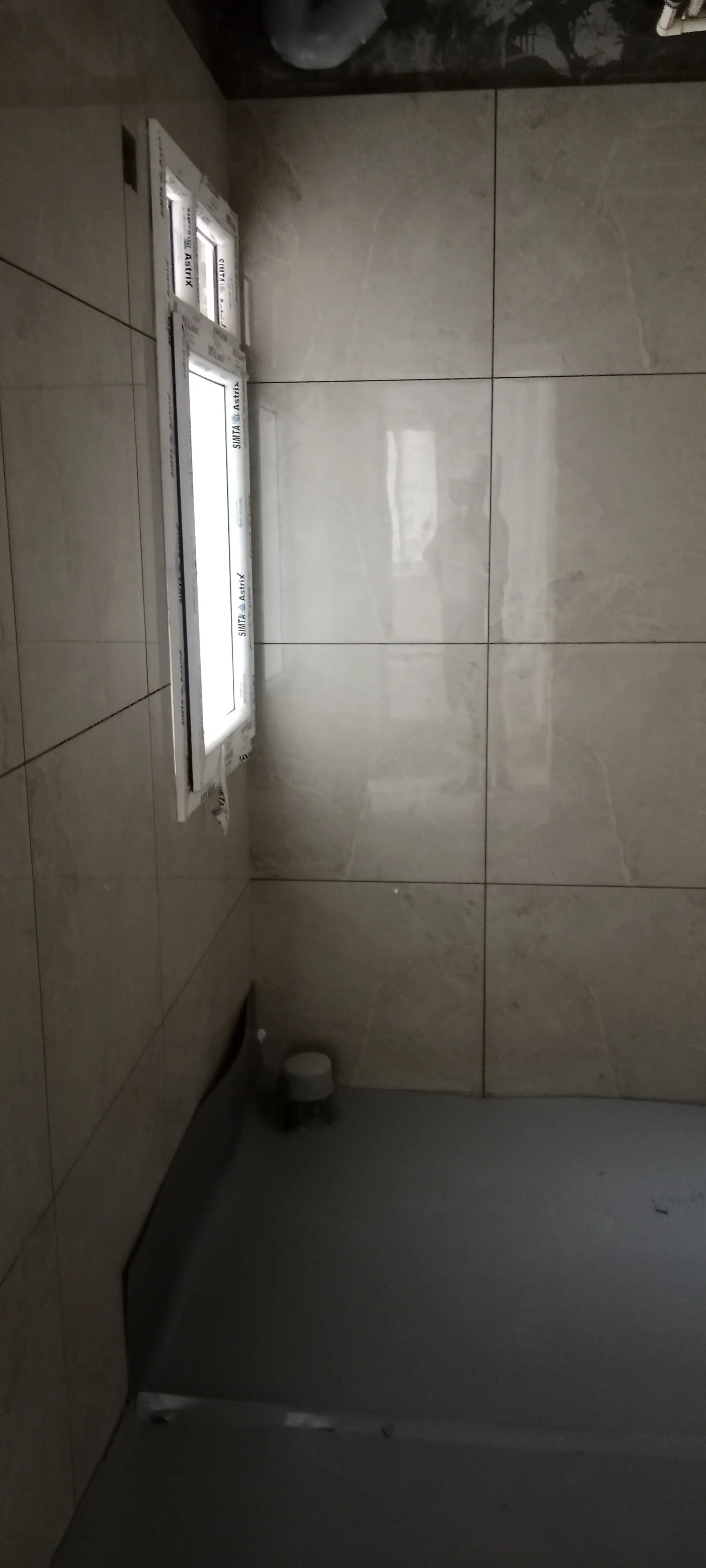 Finishing works in progress