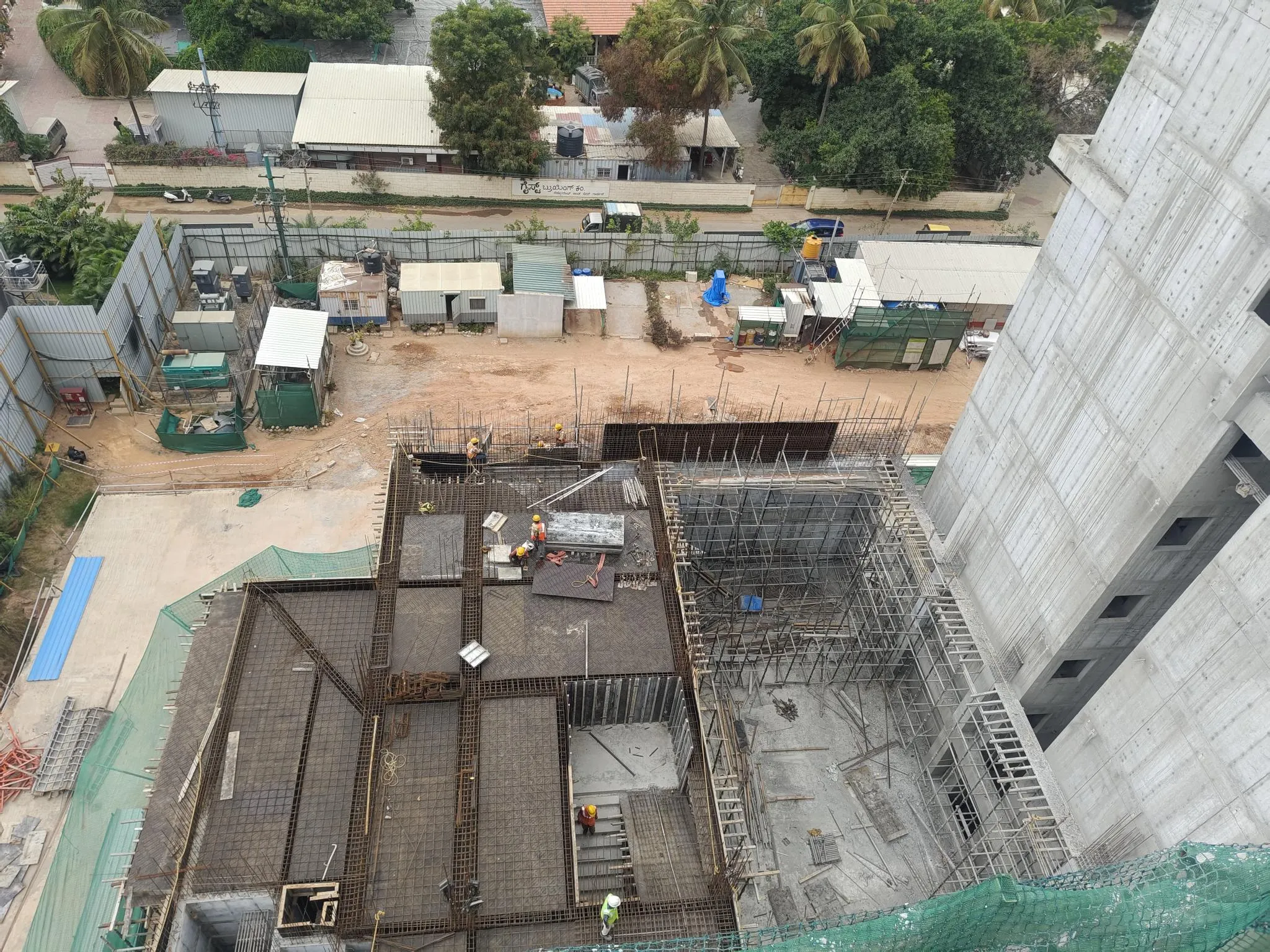 3rd floor | Shuttering & Reinforcement in progress