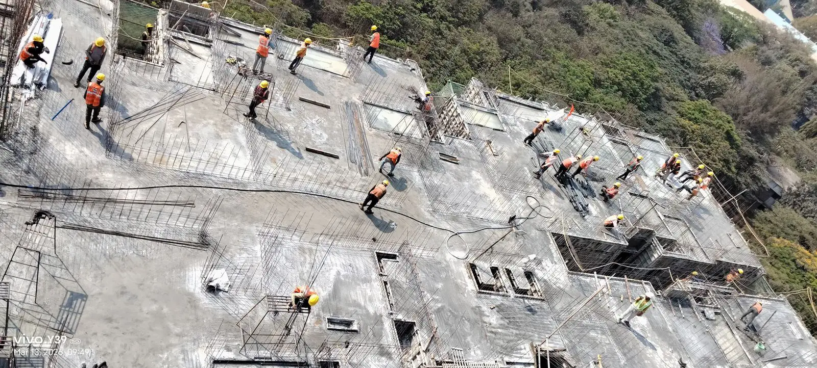 Tower A - Milestone Release -"On Casting of 15th Floor slab" - Status as on 12th