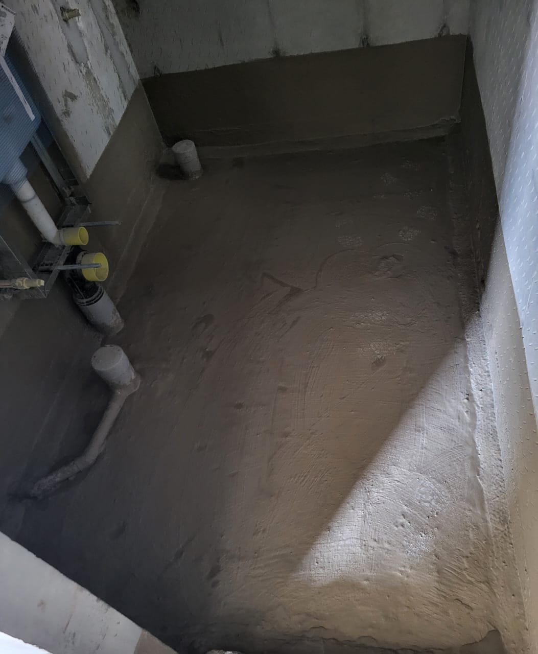 Waterproofing Works In Progress