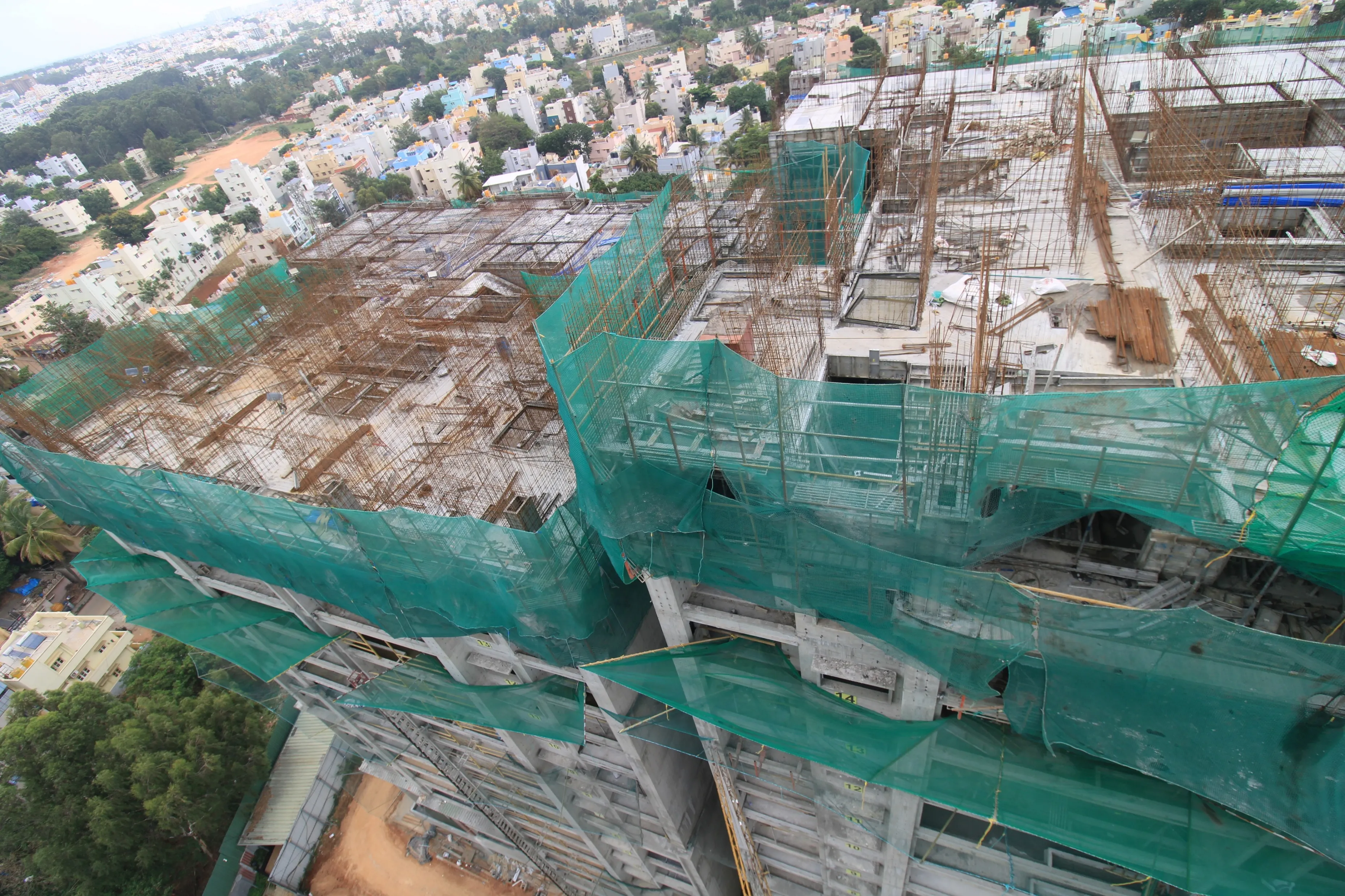 Tower D –15th Floor Slab In Progress