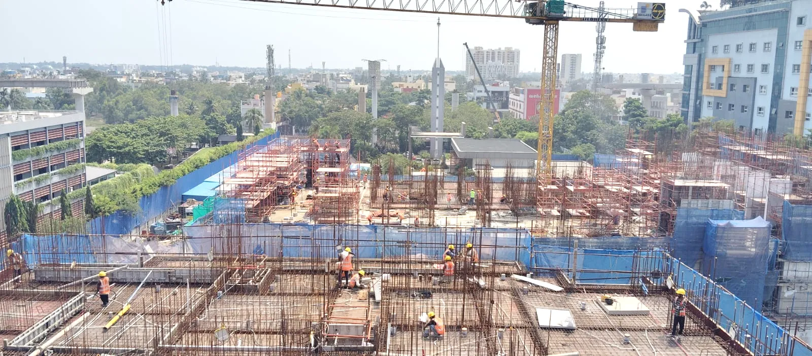 Tower – 3 | 4th floor Slab in progress