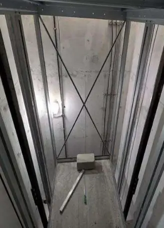 A Block - Installtion of Lift