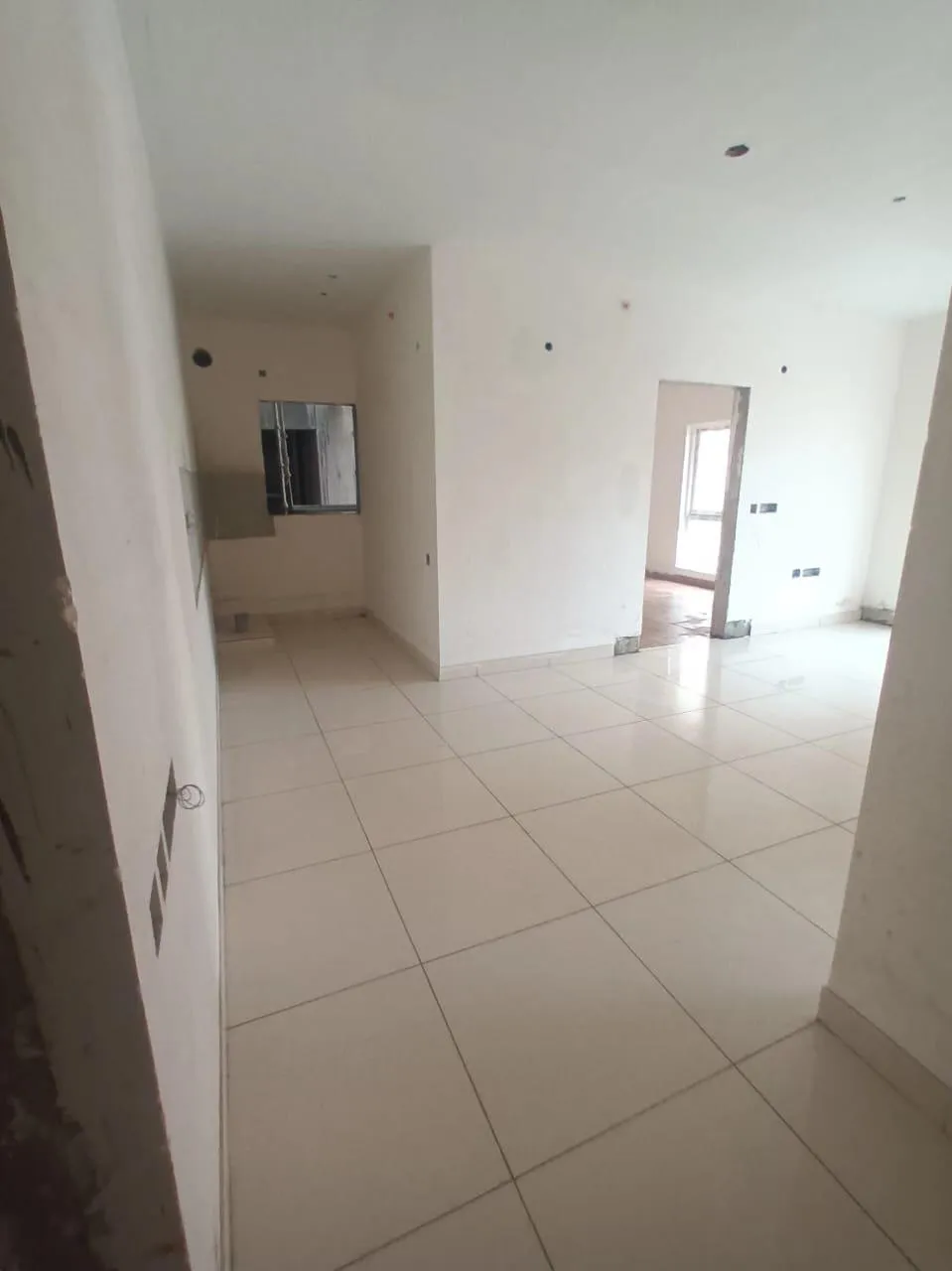 Internal flats Tiling work in progress