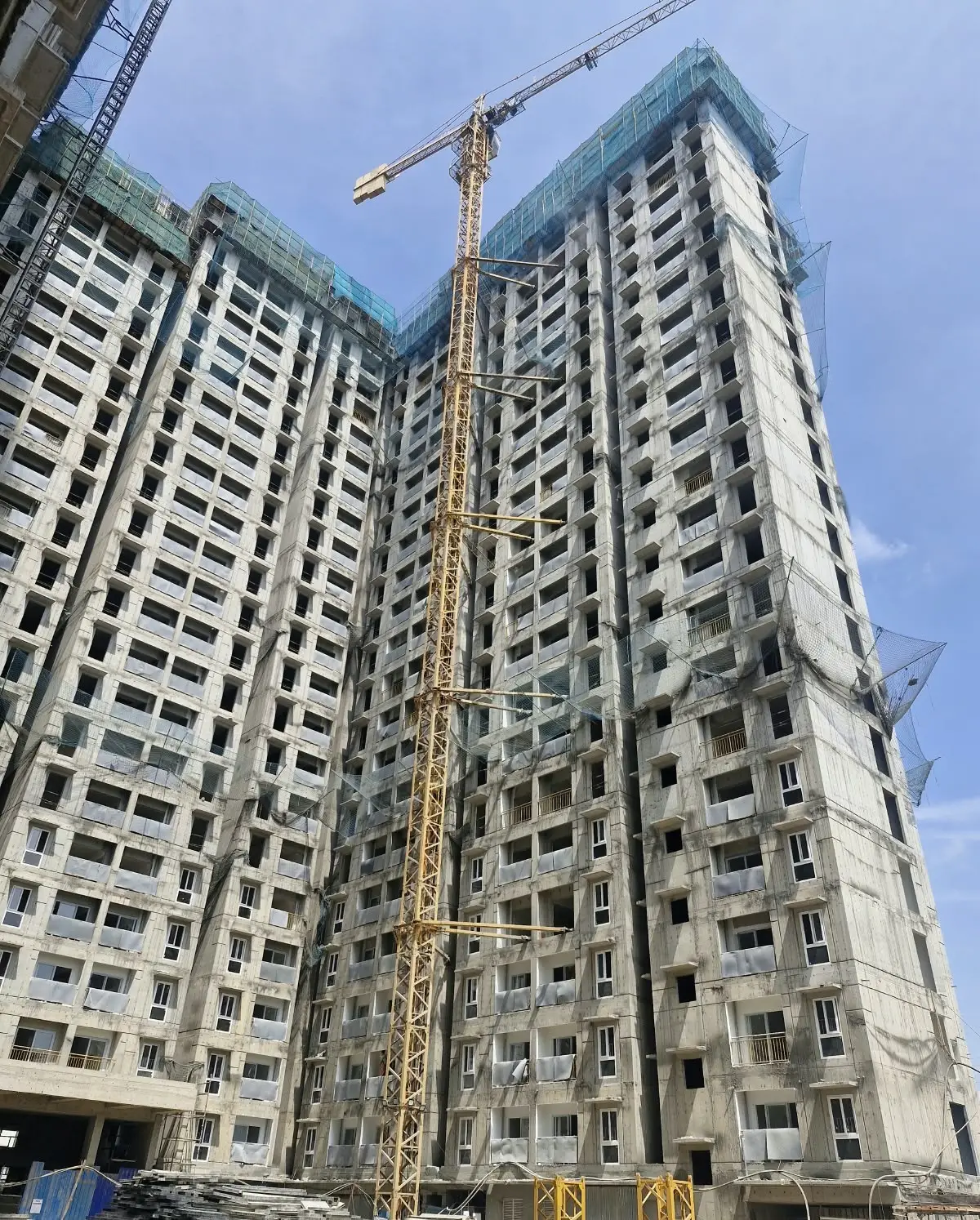 Brigade El Dorado – COBALT - Wing A - Milestone Release - " On Casting of Terrace floor slab" Status as on 21st