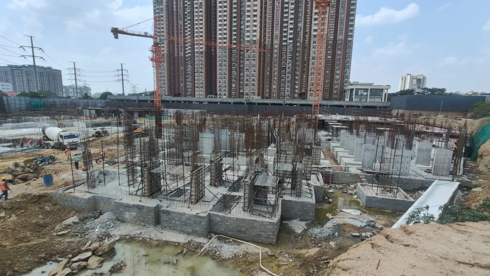 Brigade Lakecrest - Tower D - Milestone Release -"On Casting of Footing/raft"