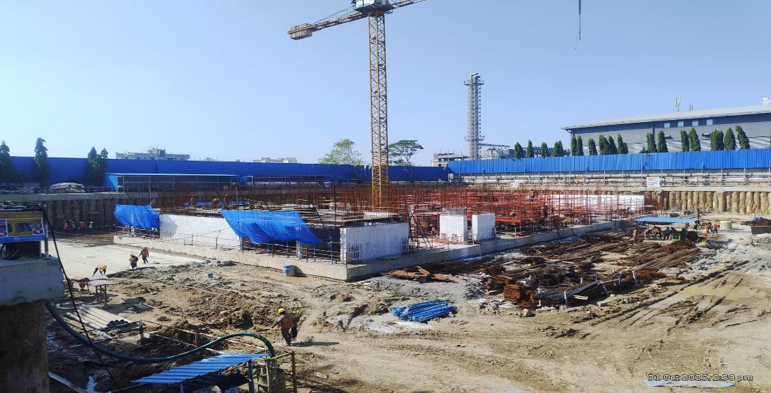 Tower- 1 | Foundation work is underway