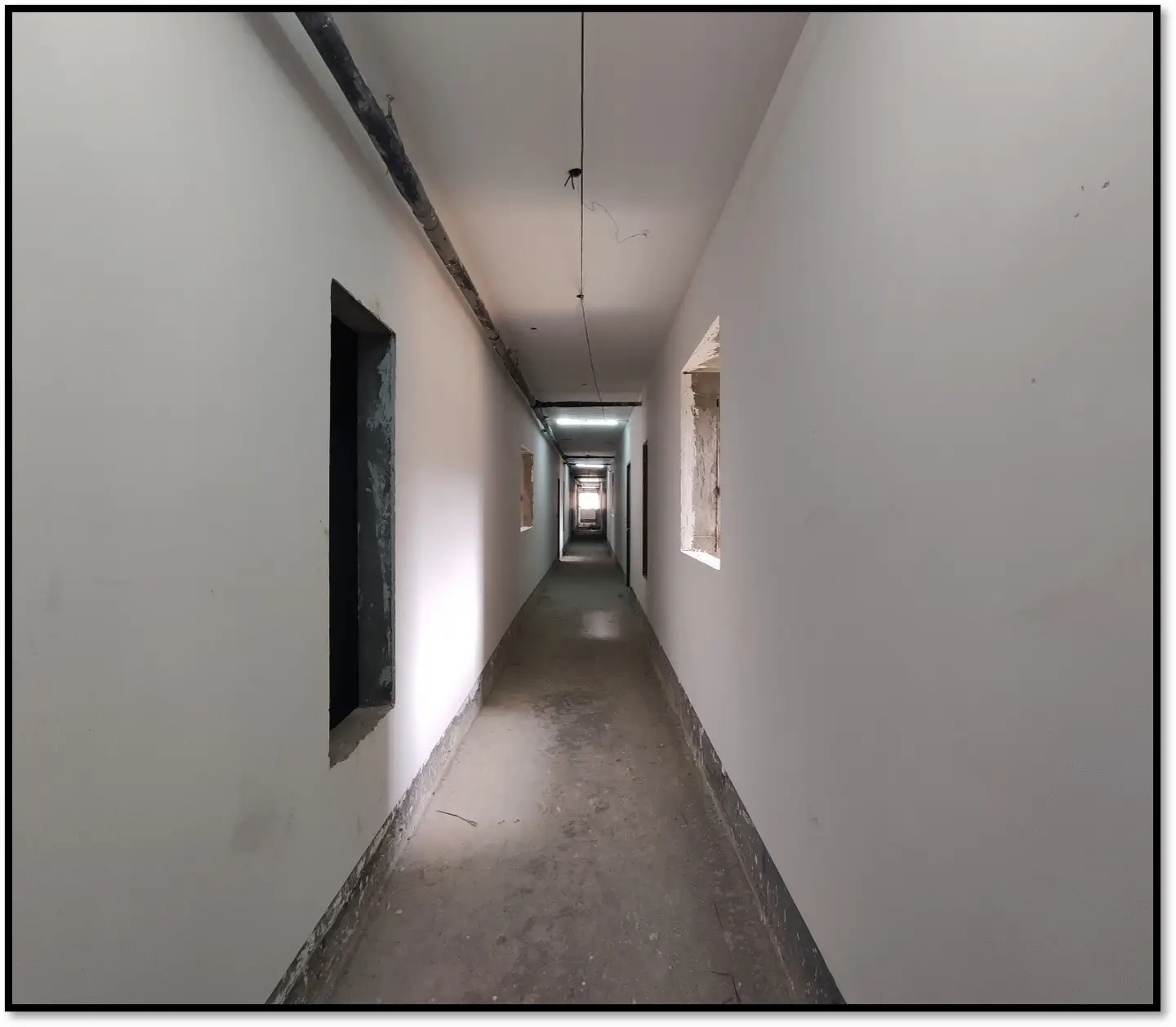 Corridor Gypsum Punning and Painting works in progress