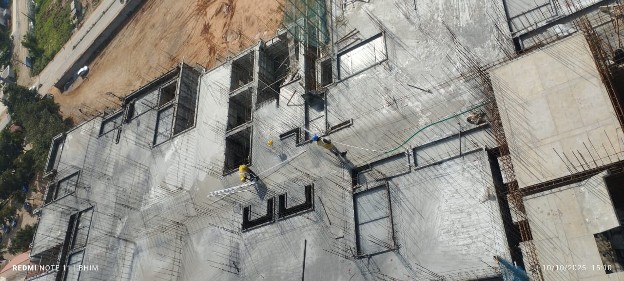 Tower F - Milestone Release -"On Casting of 18th Floor Slab" - Status as on 10th