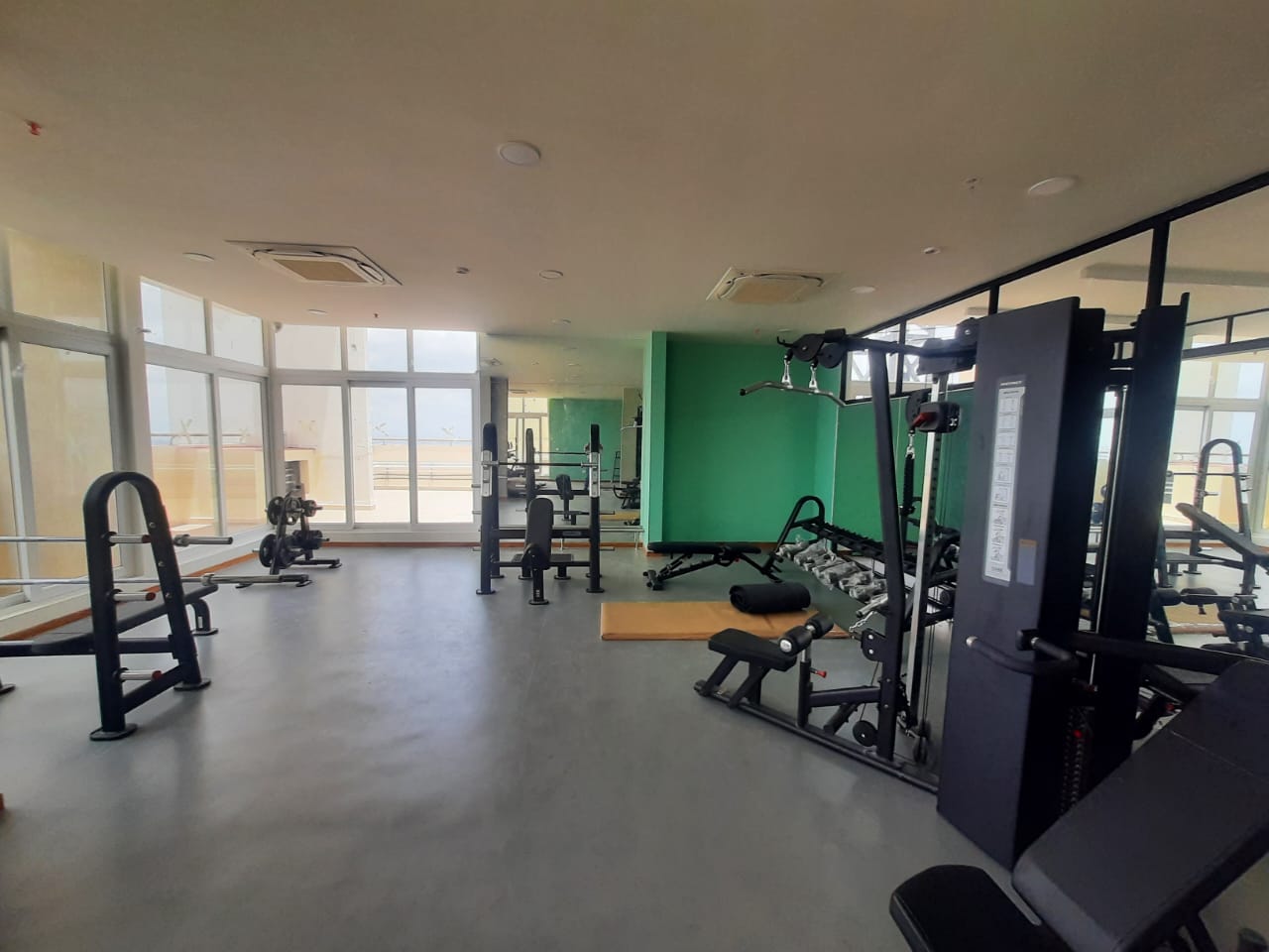 Club House Interior works are completed. Equipment's installation is in progress