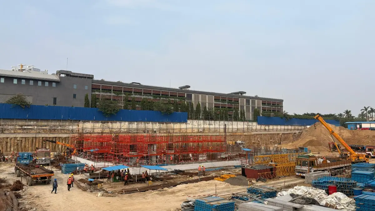 Tower B - Milestone Release -"On completion of Foundation (raft)" - Status as on 11th