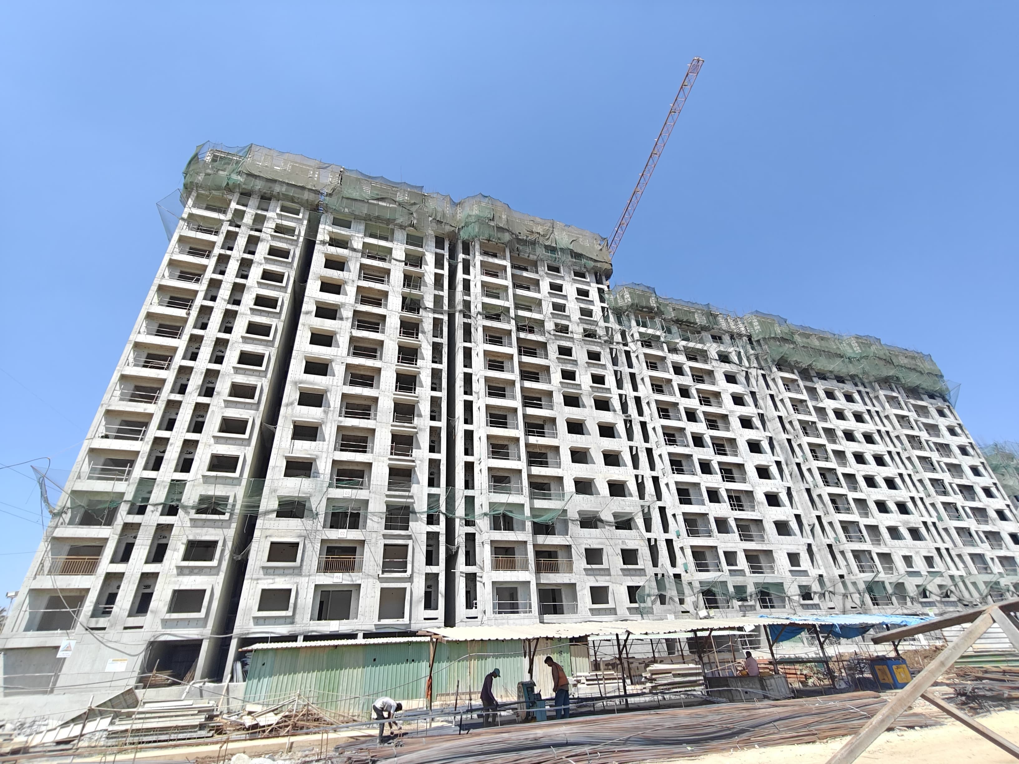 Brillo - Wing A - Milestone Release -"On Casting of 15th Floor slab" - Status as on 31st January 2026.
