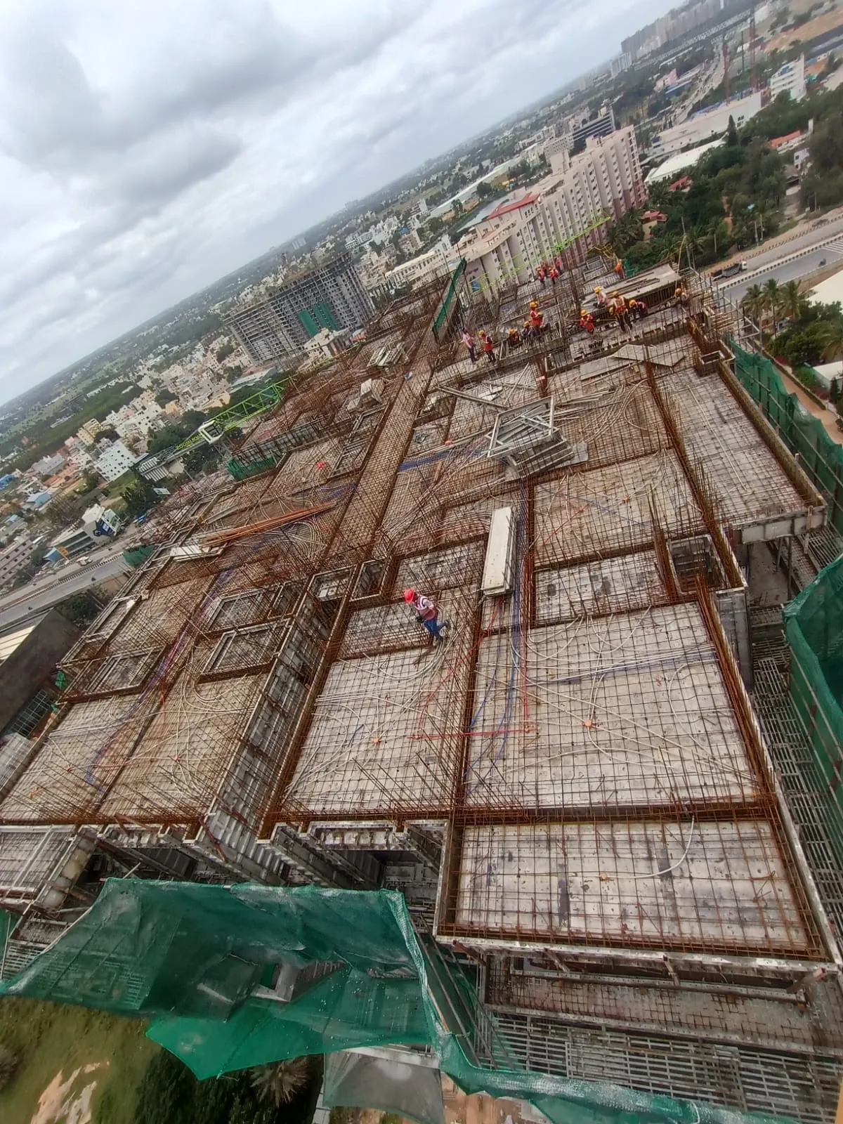 Tower A - 18th Floor | Shuttering & reinforcement work is complete