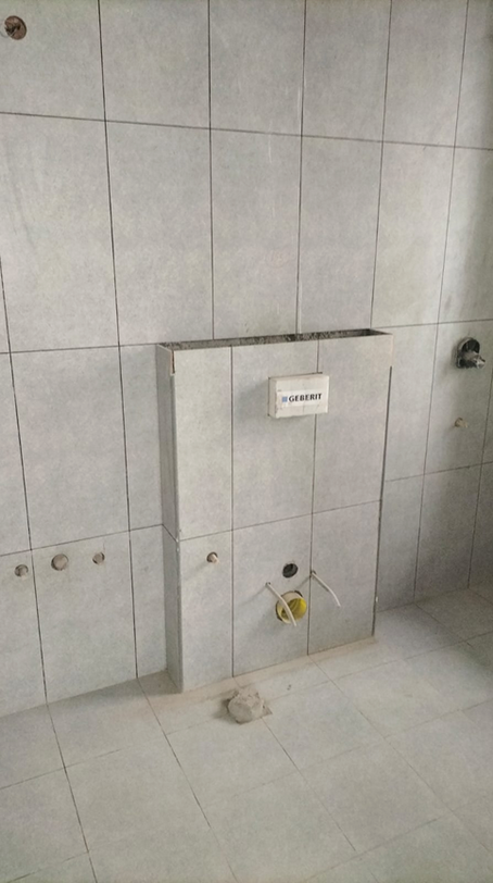 Tower A, C & D Tiling Works Are in Progress