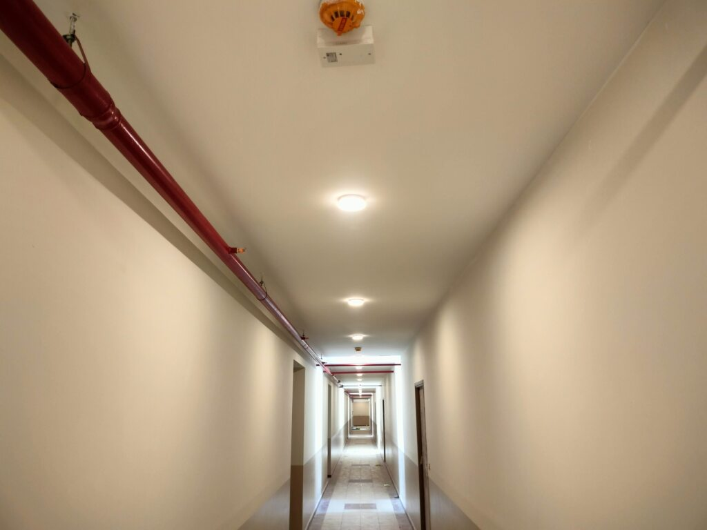 Corridor light fixing and Painting WIP