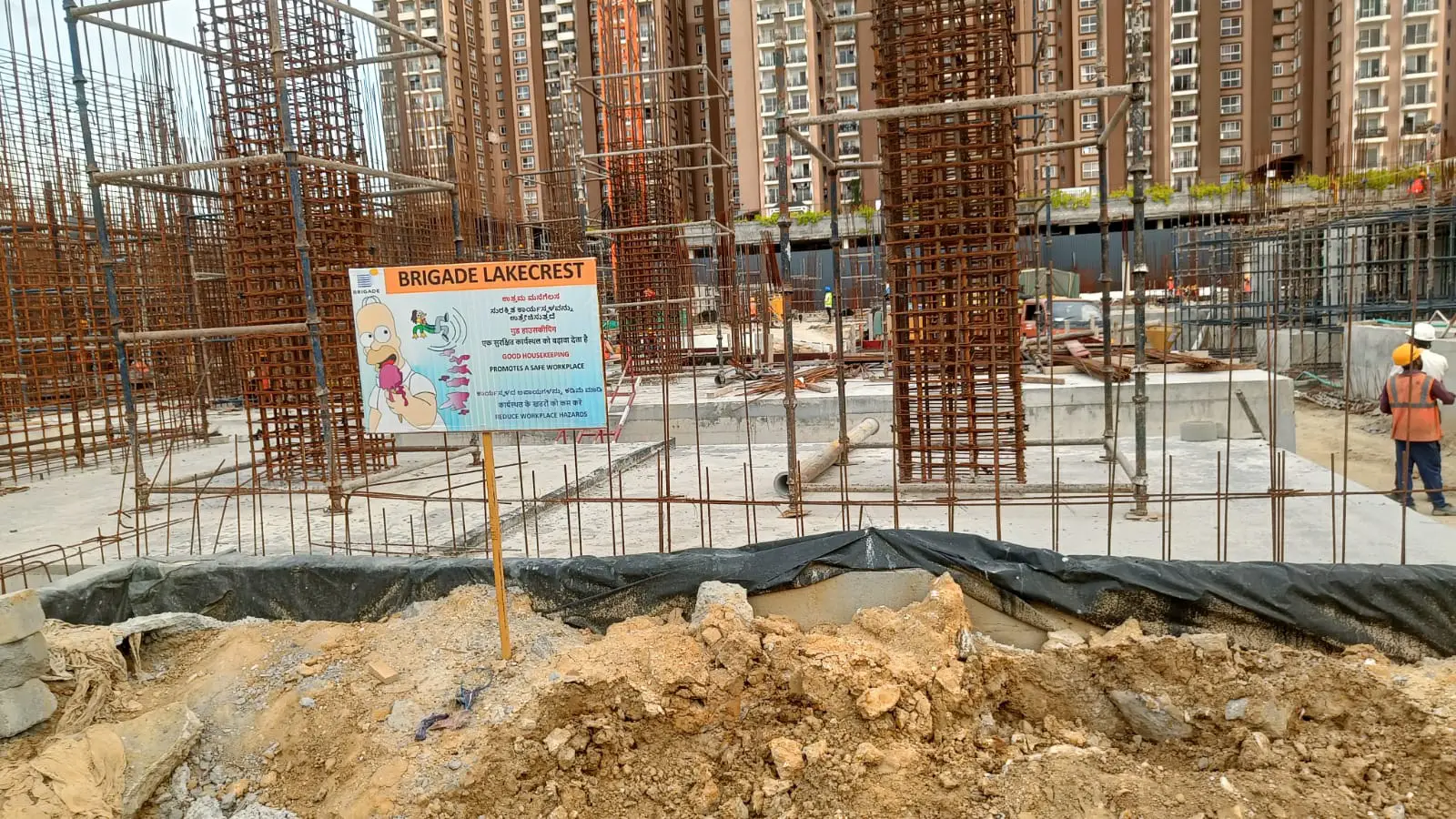 Brigade Lakecrest - Tower C - Milestone Release -"On Casting of Footing/raft"