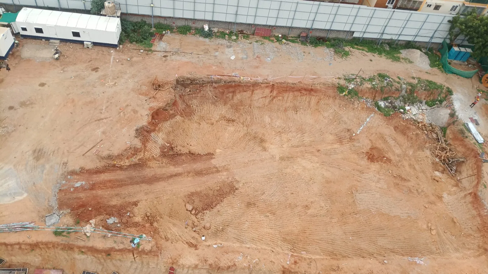 Tower A Excavation works in progress- 40% completed