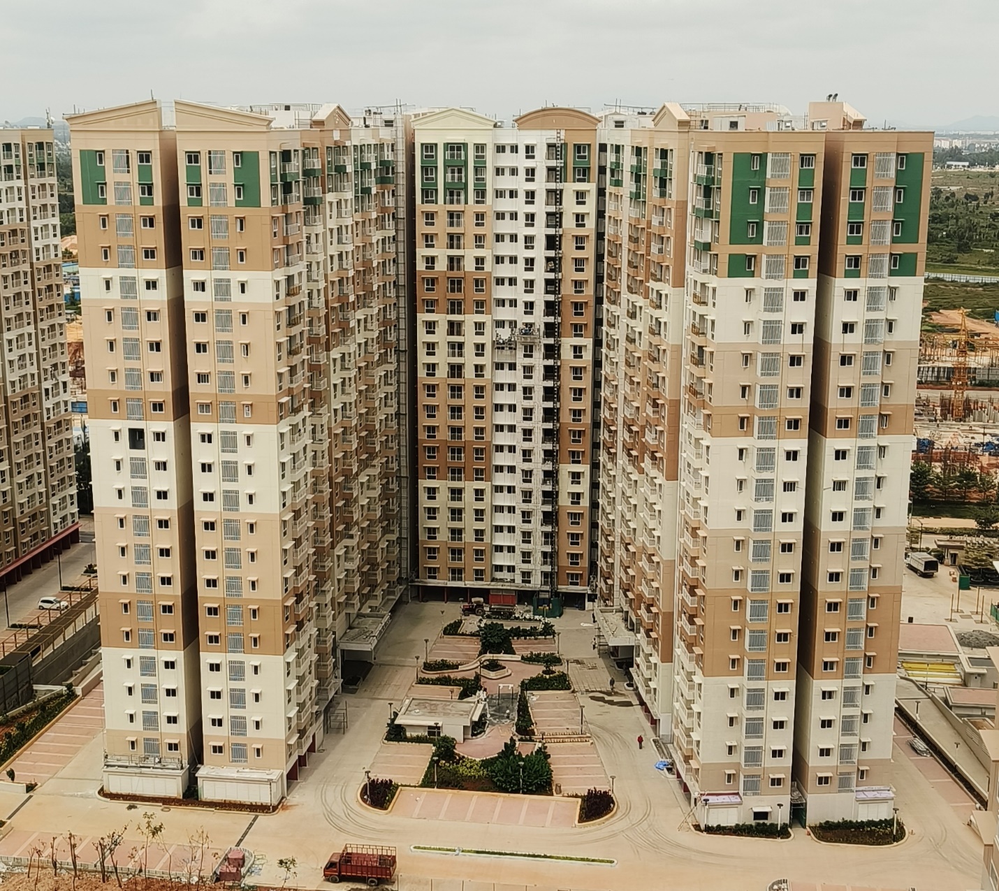 External painting Works in progress