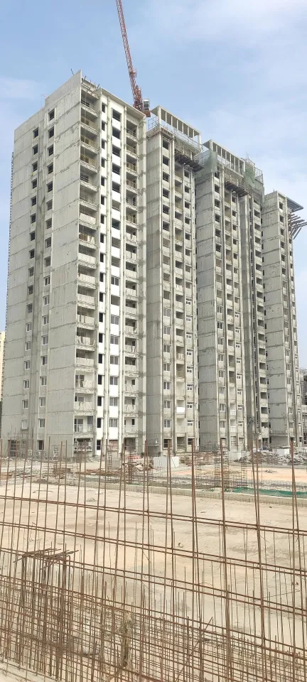 Pergola & Elevation features completed and Over Head Tank work are in progress.