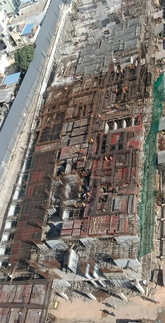 TOWER – A: Ground floor works in progress