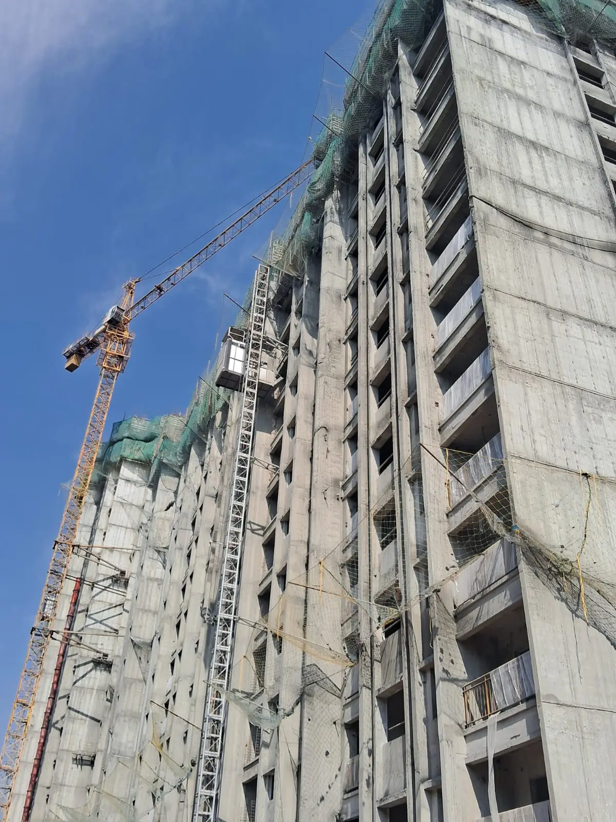 Tower B - Milestone Release -"On Casting Of Fifteenth Floor Slab" - Status as on 10th