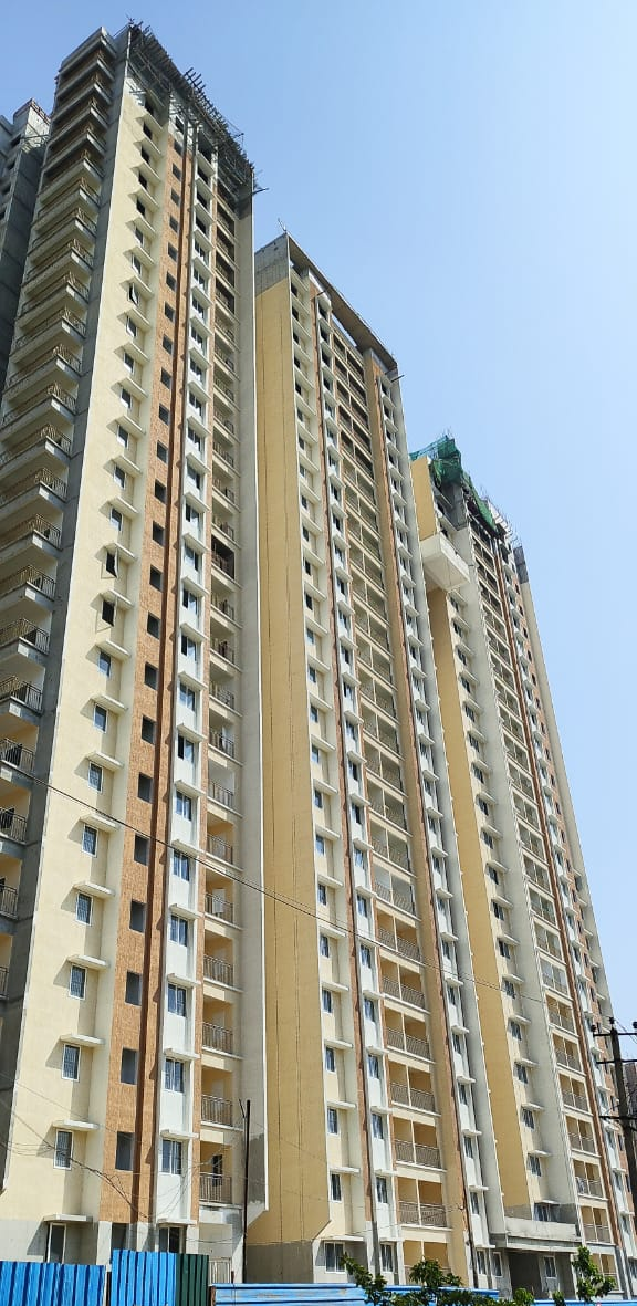Above terrace Finishing works and External painting works are in progress