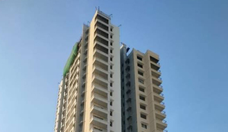 Brigade Komarla Heights Tower A Structure : View From East Side (Terrace Slab Completed, Above Terrace works are in progress)