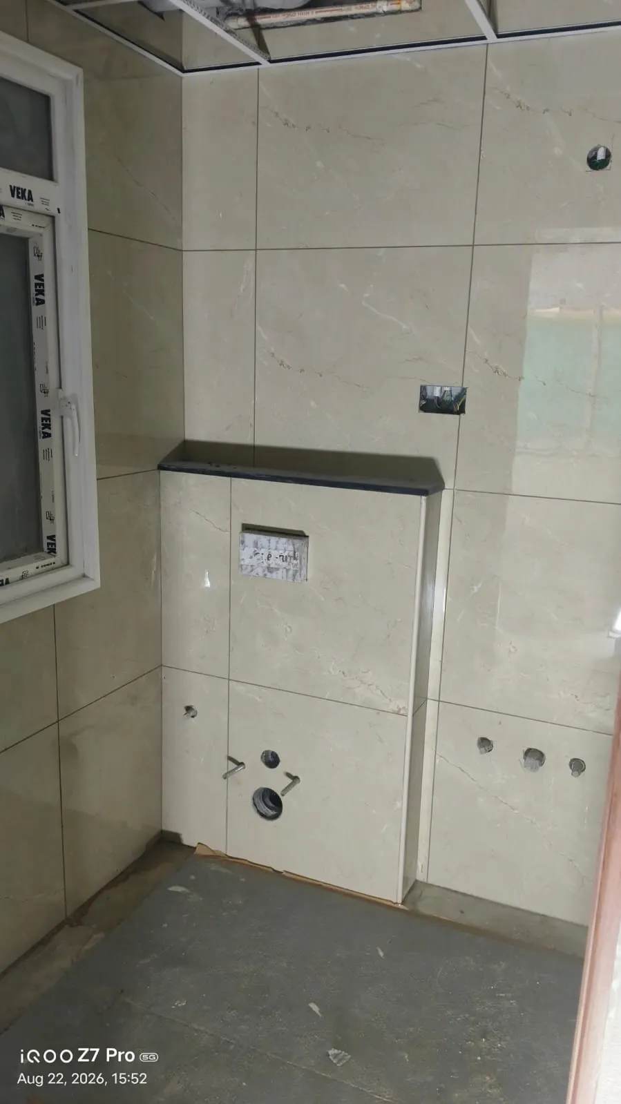 Tower A,B & D- Ground Floor Tiling Works Started