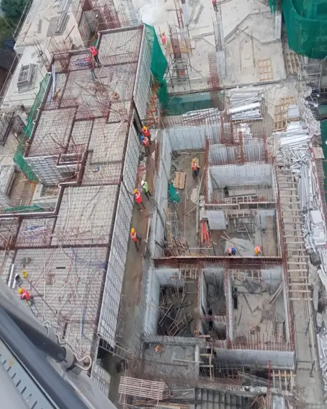 1st Floor slab casted