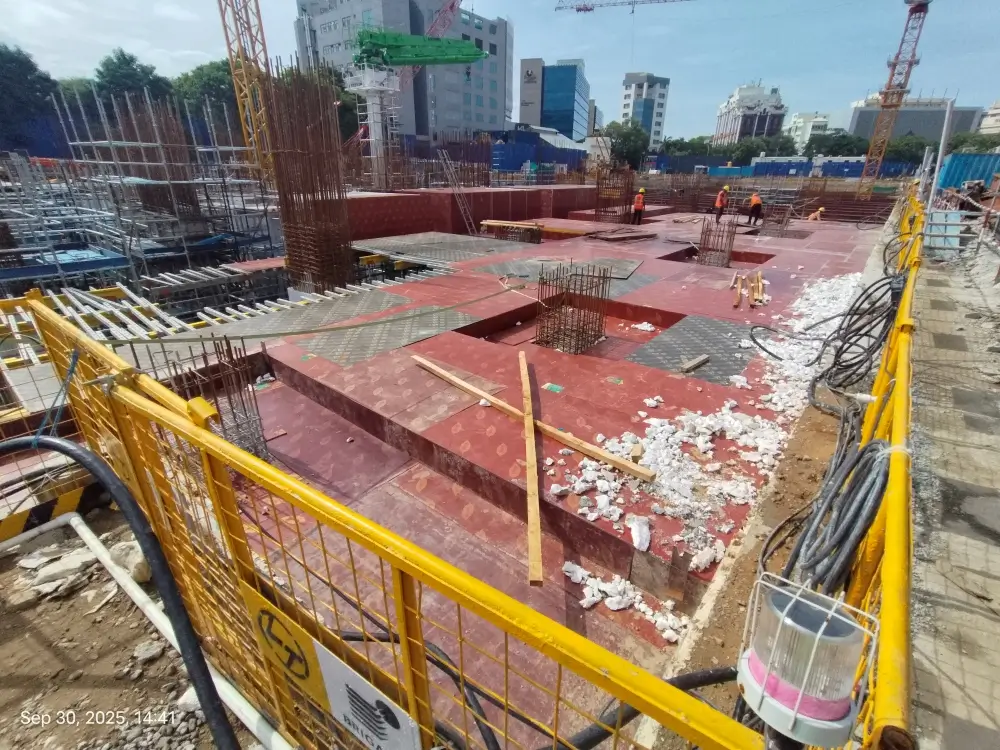 GF Floor slab shuttering works