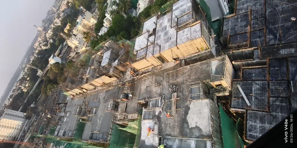 Tower-F Tenth floor slab Completed