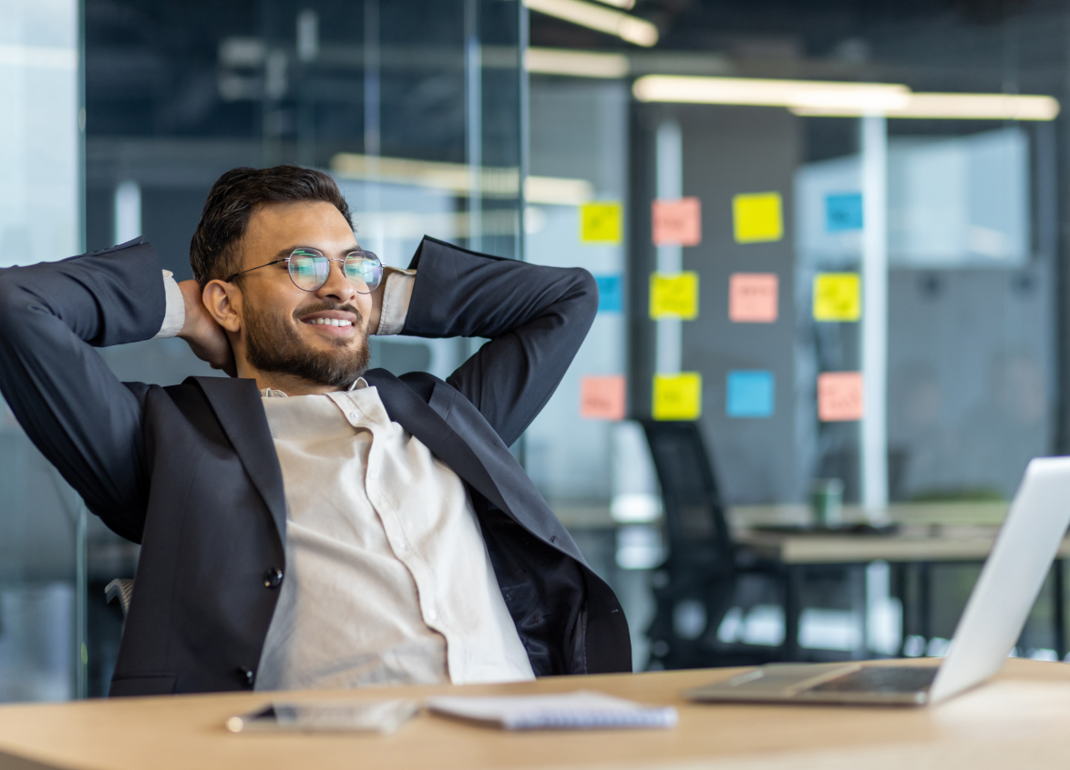 Modern office ecosystem supporting work-life balance