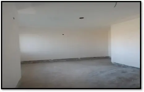 Internal flats Plastering work in progress