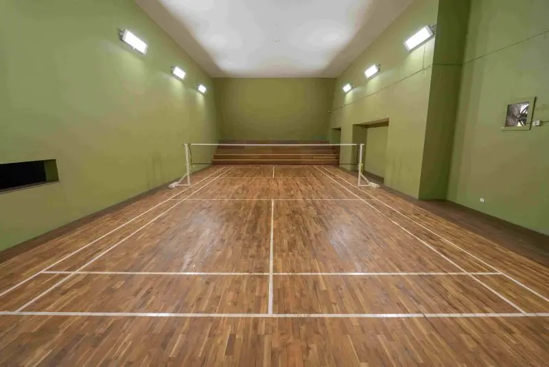 Badminton court