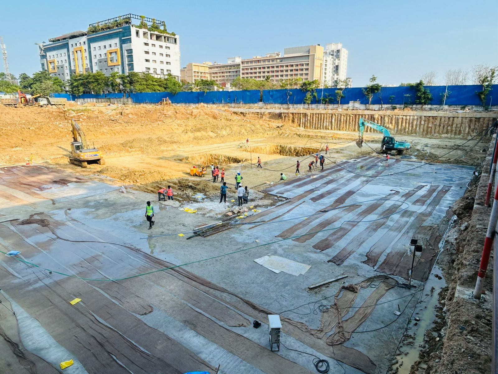 Main Tower – Mass Excavation Tower-1  work in progress