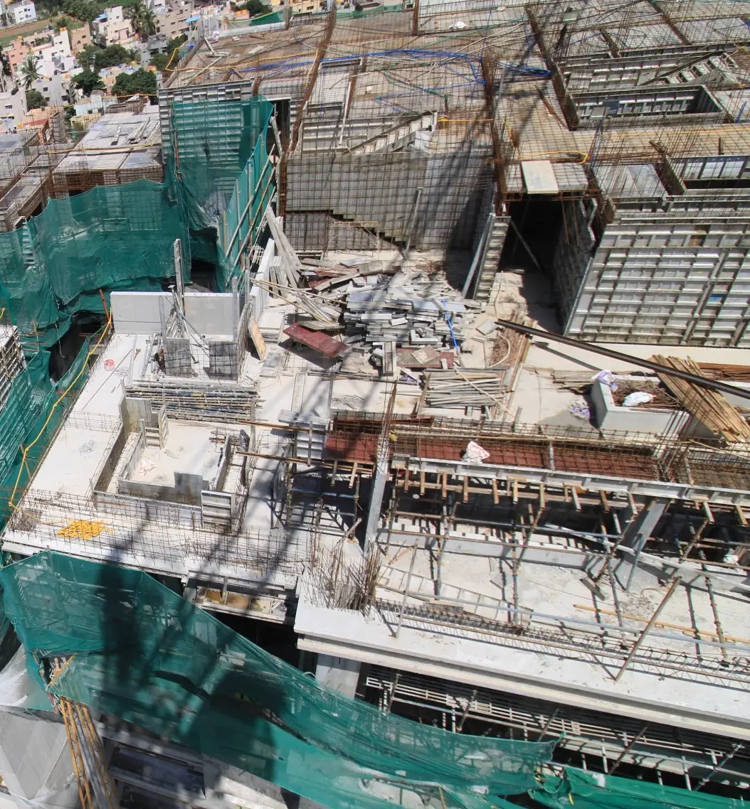 TOWER E – TERRACE SLAB IN PROGRESS